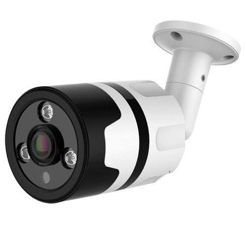 Cámara bullet 4 en 1, 1080p, 1.8mm, IR 30mts. IP66, blanca.