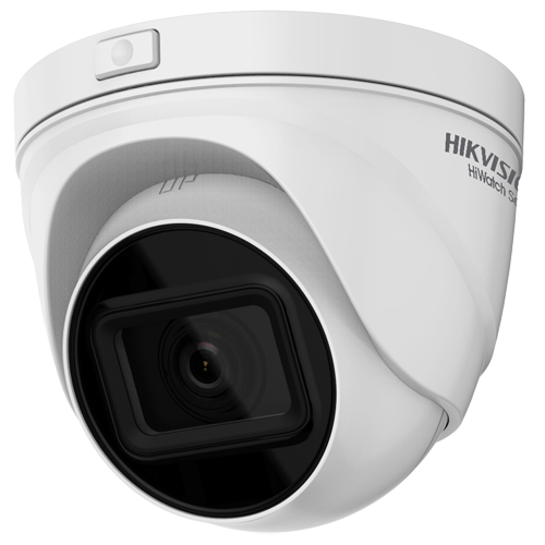 Cámara IP domo, 4MPx, IR 30mts, 2.8-12mm, H.265+, PoE802.3af, IP67