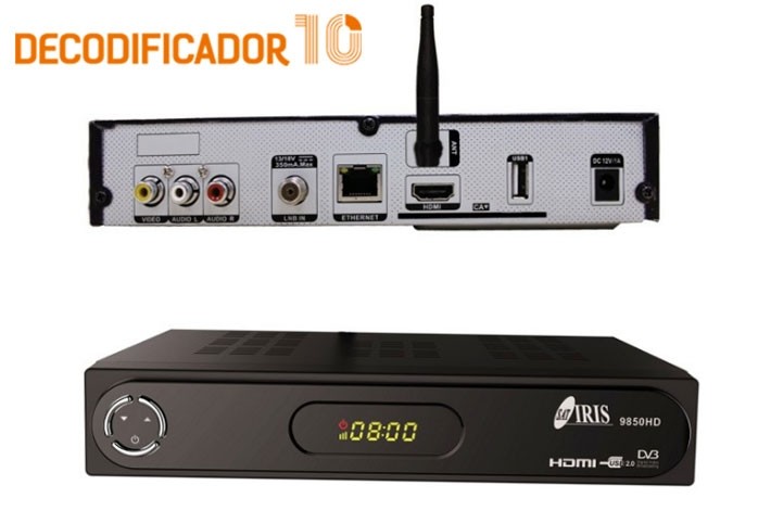 ▷ Decodificador iris 9850 HD【 MEJOR PRECIO 2020 】